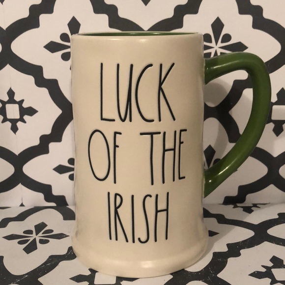 Rae Dunn Other - Rae Dunn 🍀 LUCK OF THE IRISH ☘️ Beer Stein